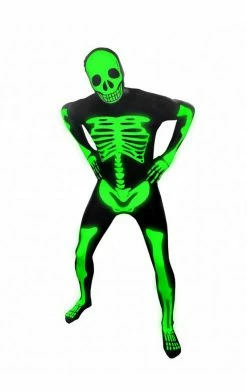 Body Republic All Themes Glow In The Dark Skeleton Morphsuit