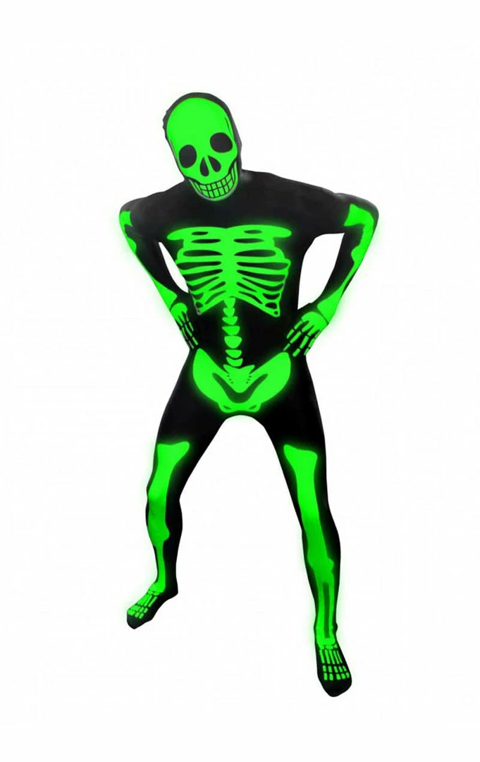 Body Republic All Themes Glow In The Dark Skeleton Morphsuit 3 Body Republic All Themes Glow In The Dark Skeleton Morphsuit