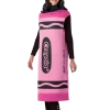 Rasta Imposta Adult Tickle Me Pink Crayola Costume All Themes