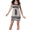 Rasta Imposta All Themes Adult Silver Crayola Dress