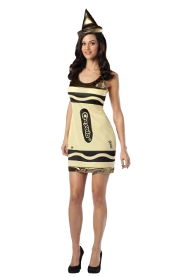 Rasta Imposta Adult Gold Crayola Dress