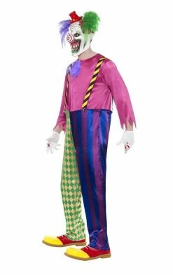 Smiffys All Themes Adult Kolorful Killer Klown Costume