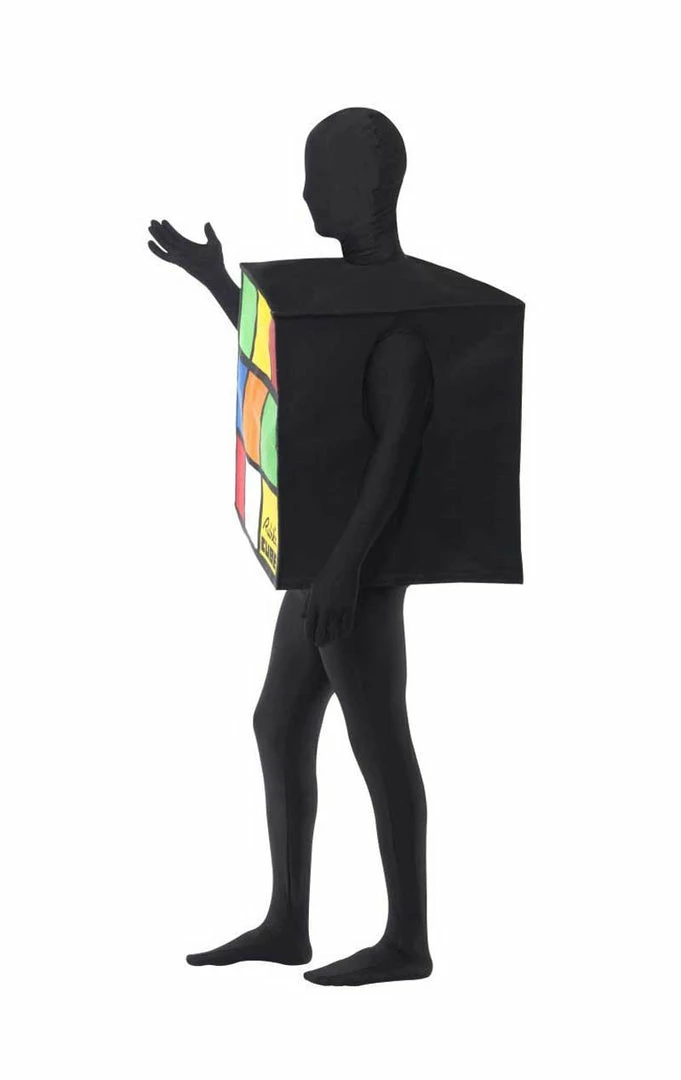 Smiffys Adult Rubiks Cube Costume All Themes 4 Smiffys Adult Rubiks Cube Costume All Themes