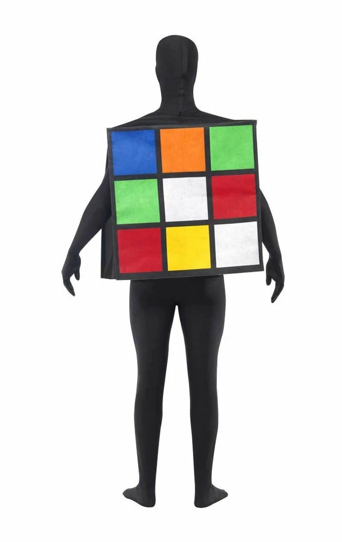 Smiffys Adult Rubiks Cube Costume All Themes 5 Smiffys Adult Rubiks Cube Costume All Themes