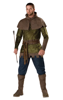 InCharacter Costumes Adult Robin Hood Thief Prince Costume
