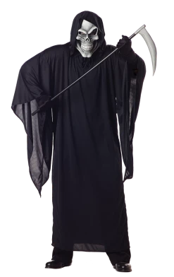 California Costumes All Themes Grim Reaper (Plus Size) Costume