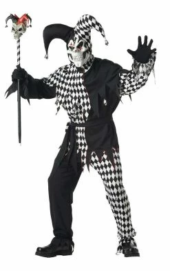 California Costumes Mens Evil Jester Plus Size Costume