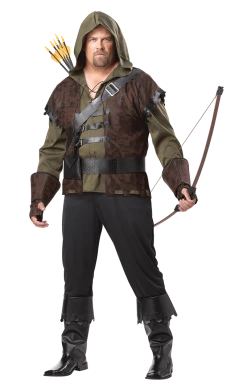 California Costumes Plus Size Robin Hood Costume