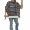 Smiffys Adult Authentic Looking Poncho