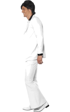 Smiffys All Themes 70s White Suit