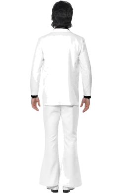 Smiffys All Themes 70s White Suit