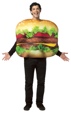 Rasta Imposta Double Cheeseburger Costume All Themes