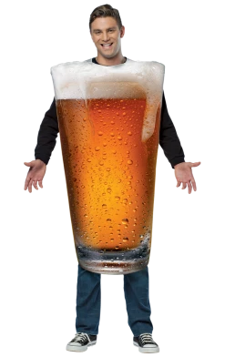 Rasta Imposta Mens Pint Of Beer Costume All Themes