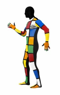 Smiffys All Themes Rubiks Cube Second Skin Costume