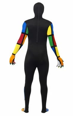 Smiffys All Themes Rubiks Cube Second Skin Costume