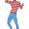 Smiffys Wheres Wally Second Skin Costume All Themes