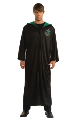 Rubies Adult Harry Potter Slytherin Robe All Themes