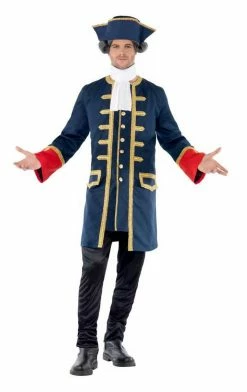 Smiffys Mens Pirate Captain Costume All Themes