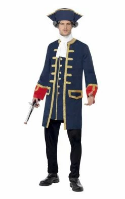 Smiffys Mens Pirate Captain Costume All Themes