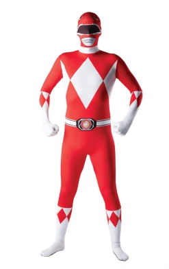Rubies All Themes Adult Red Power Ranger Costume