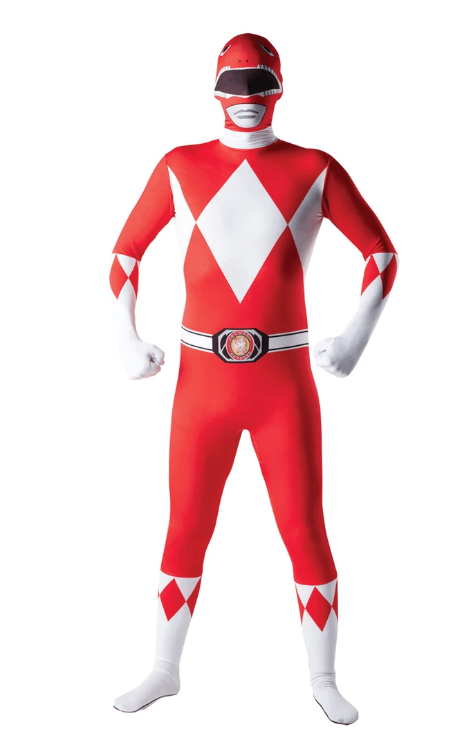 Rubies All Themes Adult Red Power Ranger Costume 3 Rubies All Themes Adult Red Power Ranger Costume