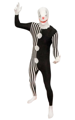 Body Republic Evil Clown Morphsuit Costume All Themes