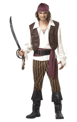 California Costumes Adult High-Seas Rogue Pirate Costume