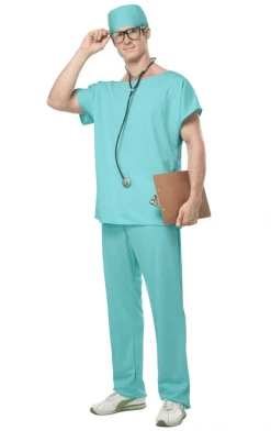 California Costumes Adult Doctor Scrubs Costume