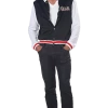 California Costumes Adult Letterman Zombie Jacket Costume All Themes