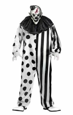 Palmer Mens Scary Clown Halloween Costume