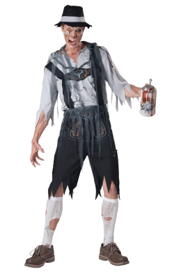 InCharacter Costumes Adult Oktoberfest Zombie Costume