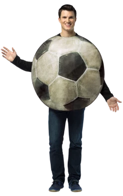 Rasta Imposta Adult Get Real Football Costume All Themes