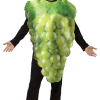 Rasta Imposta Adults Green Grapes Costume All Themes