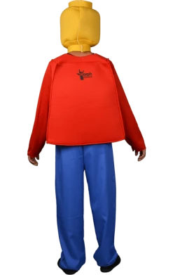 Body Republic Adult Mr Block Head Morph Costume