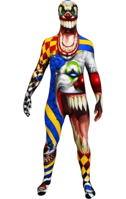 Body Republic Adult The Clown Morphsuit Costume