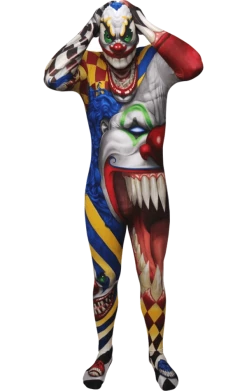 Body Republic Adult The Clown Morphsuit Costume