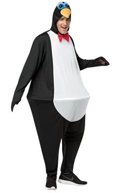 Rasta Imposta Adult Penguin Hoopster Costume