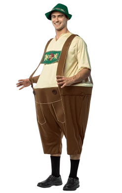 Rasta Imposta All Themes Adult Lederhosen Hoopster Costume