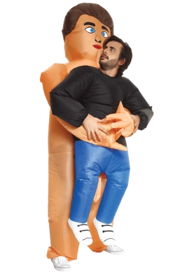 Body Republic Adult Inflatable Naked Guy Pick Up Costume