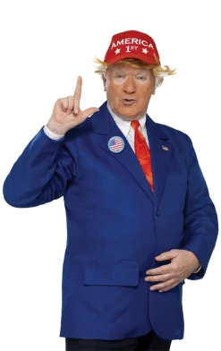 Smiffys All Themes Adult President Costume
