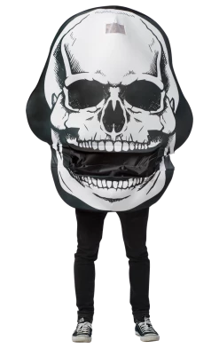 Rasta Imposta Adult Giant Skull Fancy Dress