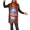 Rasta Imposta All Themes Brown Beer Bottle Costume
