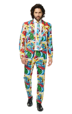 OppoSuits Mens Marvel Comics Opposuit All Themes