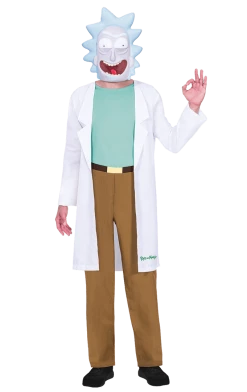 Amscan All Themes Rick Sanchez Costume