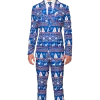OppoSuits Mens Blue Nordic Christmas Suitmeister All Themes