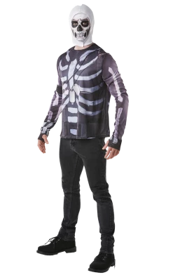 Rubies Adult Skull Trooper Fortnite Costume