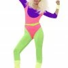 Smiffys All Themes Womens 80s Work Out Costume