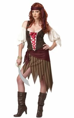 California Costumes All Themes Ladies Buccaneer Beauty Pirate Outfit