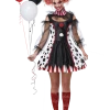 California Costumes Womens Twisted Clown Halloween Costume All Themes