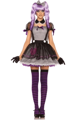 All Themes Leg Avenue Dead Eye Dolly Costume